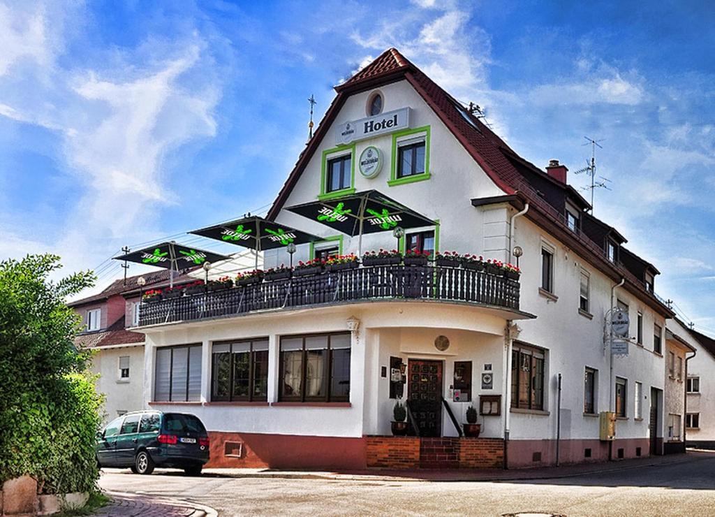 Hotel Heidelberger Tor Dossenheim Exteriör bild